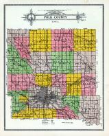 Polk County Map, Polk County 1914